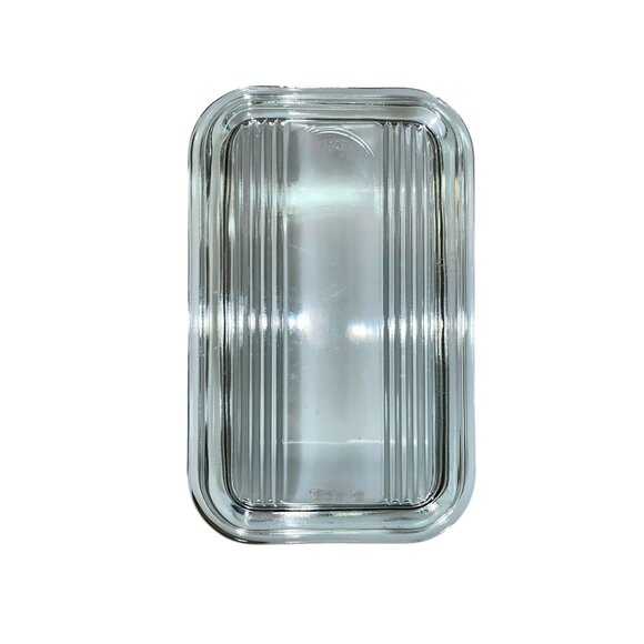 Vintage Pyrex Pink Gooseberry Refrigerator Dish w Lid Used USA Small Rectangle - Picture 9 of 16